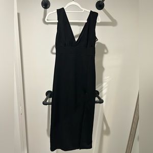 NASTY GAL - BASIC BLACK DRESS - US SIZE 6 - BRAND NEW WITH TAGS